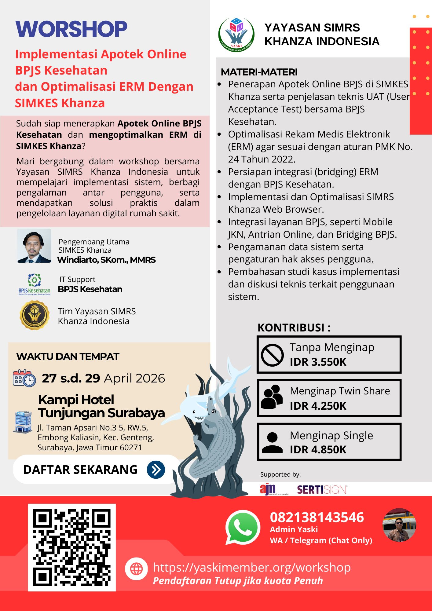 Implementasi Apotek Online BPJS Kesehatan dan Optimalisasi ERM Dengan SIMKES Khanza